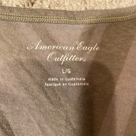American Eagle Outfitters Women’s Tank Top Large Brown Aztec Geometric Print - Picture 4 of 10
